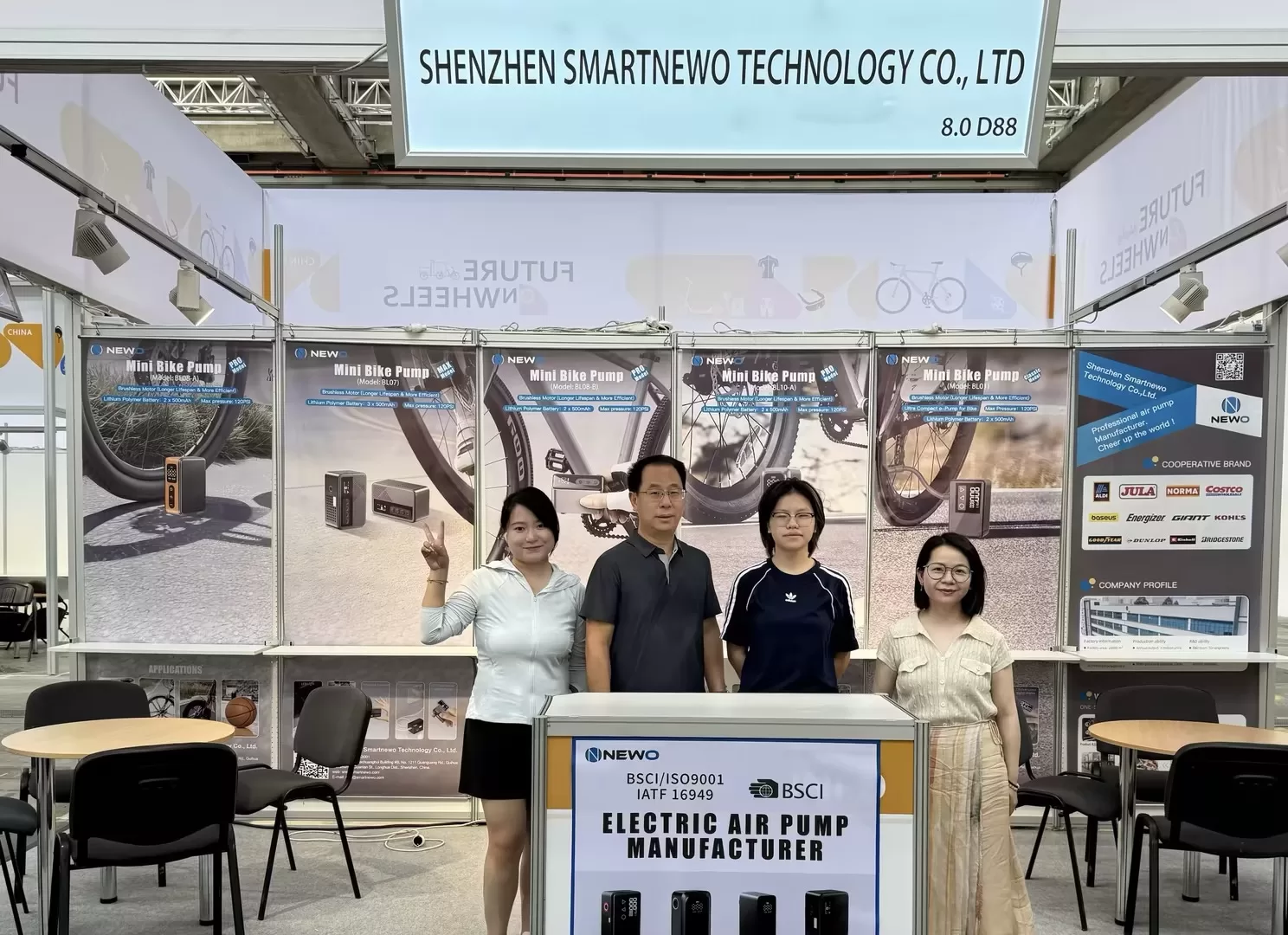 Smartnewo at EUROBIKE 2026: Compact Inflation Solutions for the Future of Cycling
