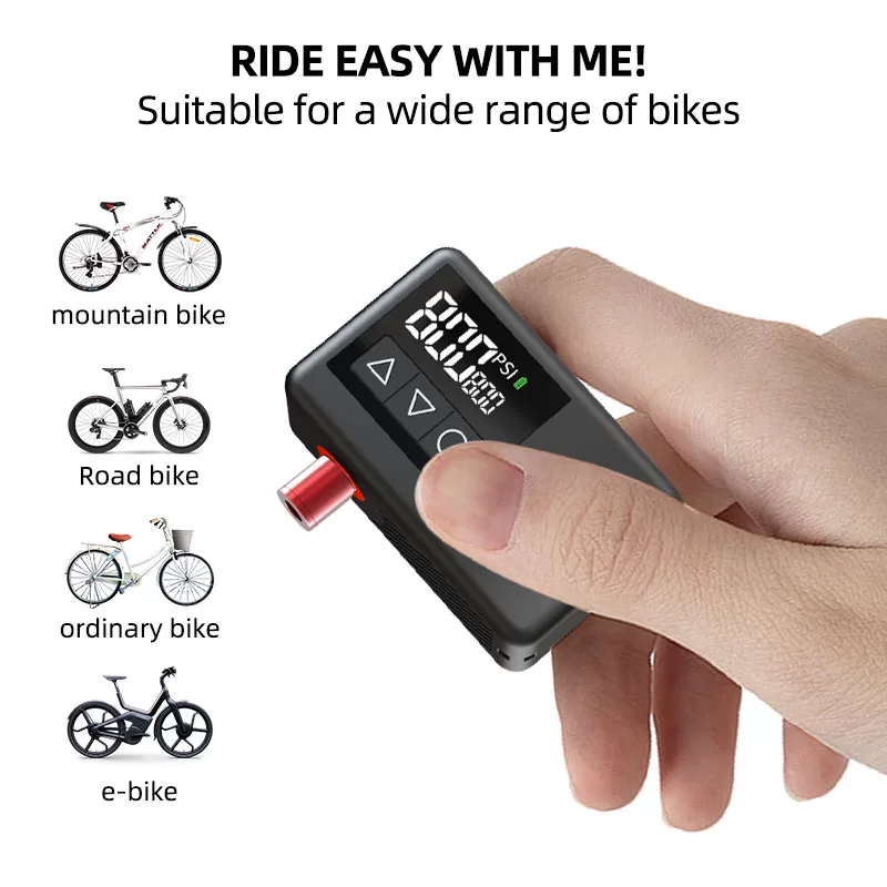Mini Electric Bike Pump