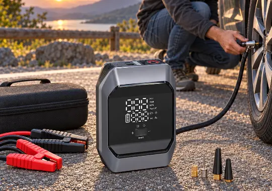 Engineering Roadside Resilience: The Practical Guide to the 2-in-1 Jump Starter Air Compressor