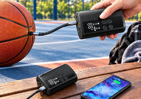Rechargeable Sports Ball Inflator Guide: Precision Pressure Control for Athletes and Coaches